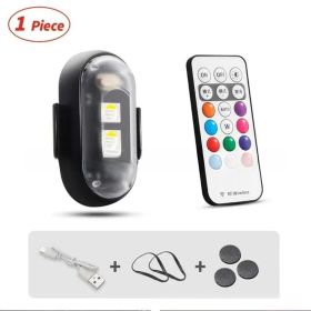 Wireless Remote Control Colorful Strobe Light (Option: One Light With Remote Control)