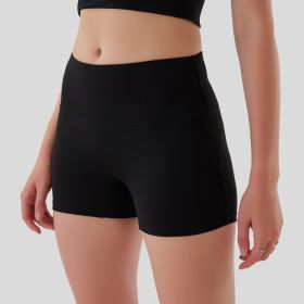 No Need To Wear Underwear Sports Shorts (Option: Black-S)